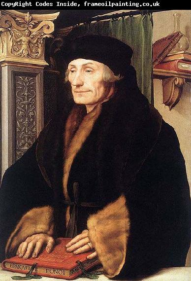 Hans holbein the younger Portrait of Erasmus of Rotterdam